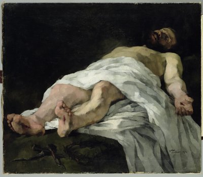 Christ Taken Down from the Cross, 1874 by Heinrich Wilhelm Truebner
